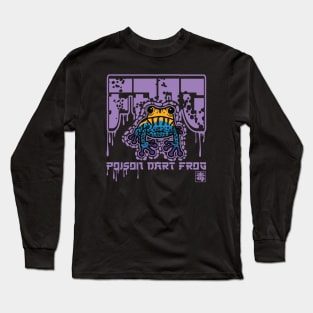 Poison dart frog - violet Long Sleeve T-Shirt